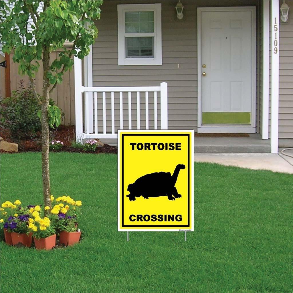 Tortoise Crossing Sign or Sticker - Image 2