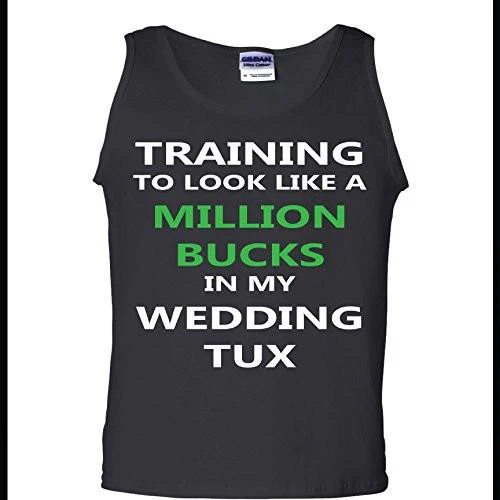 Training to Look Like a Million Bucks in My Wedding Tux Tanktop