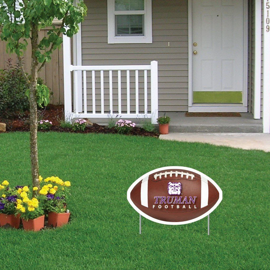 Truman State University Football Yard Sign