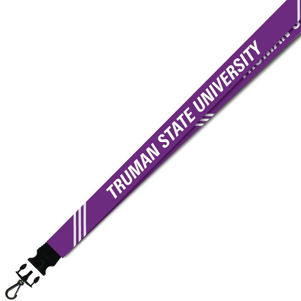 Truman State University Striped Lanyard