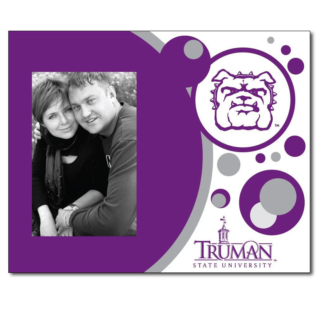 Truman State University Circle Design Picture Frame