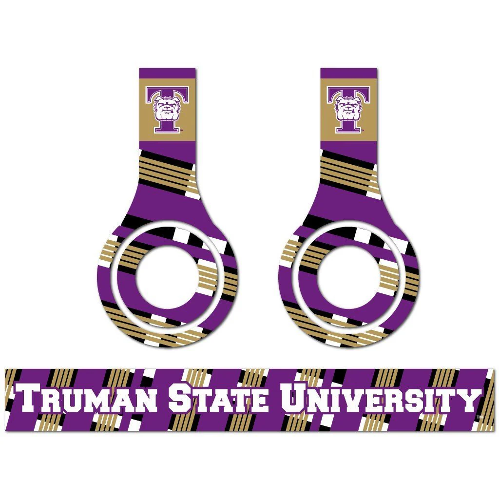 Truman State University Set of 3 Patterns Skins for Beats Solo HD - Image 2