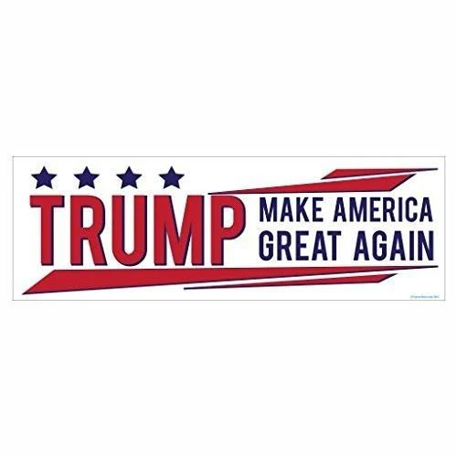 Trump Car Topper - 10"x30" Corrugated Plastic - Image 2