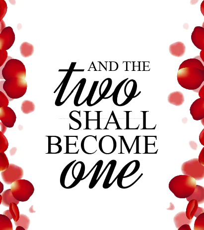 Two Shall Become One Wedding Aisle Runner - Image 4