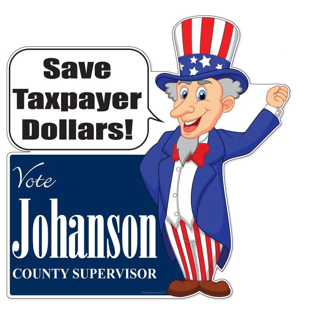 Uncle Sam Yard Sign - Image 3