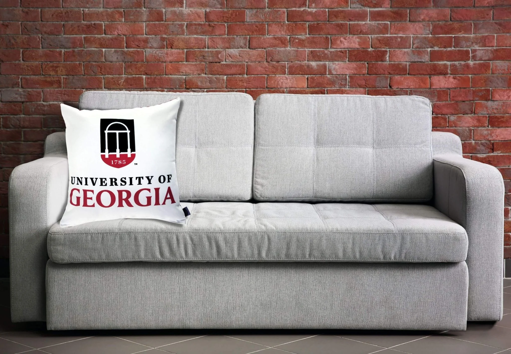 University of Georgia Arch Throw Pillow Cover - Image 6