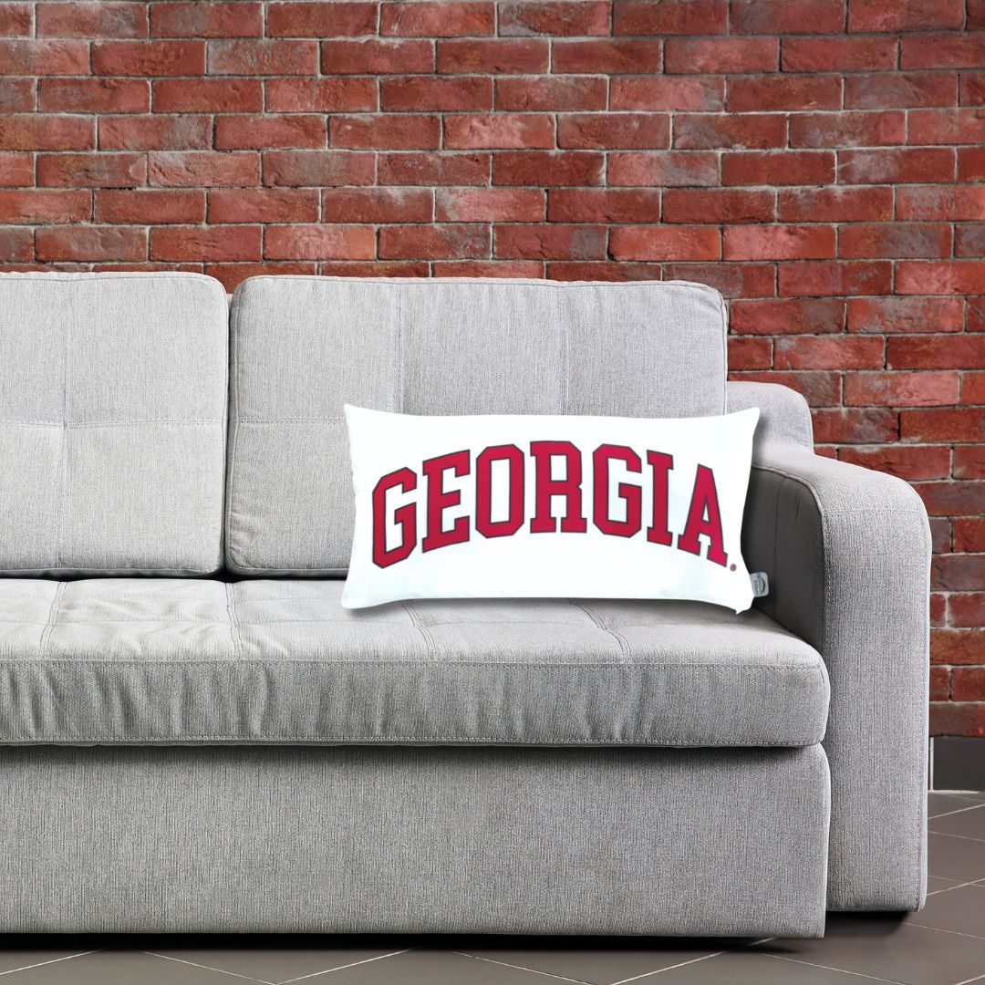 University of Georgia Bulldogs Lumbar Pillow Cover - Image 2