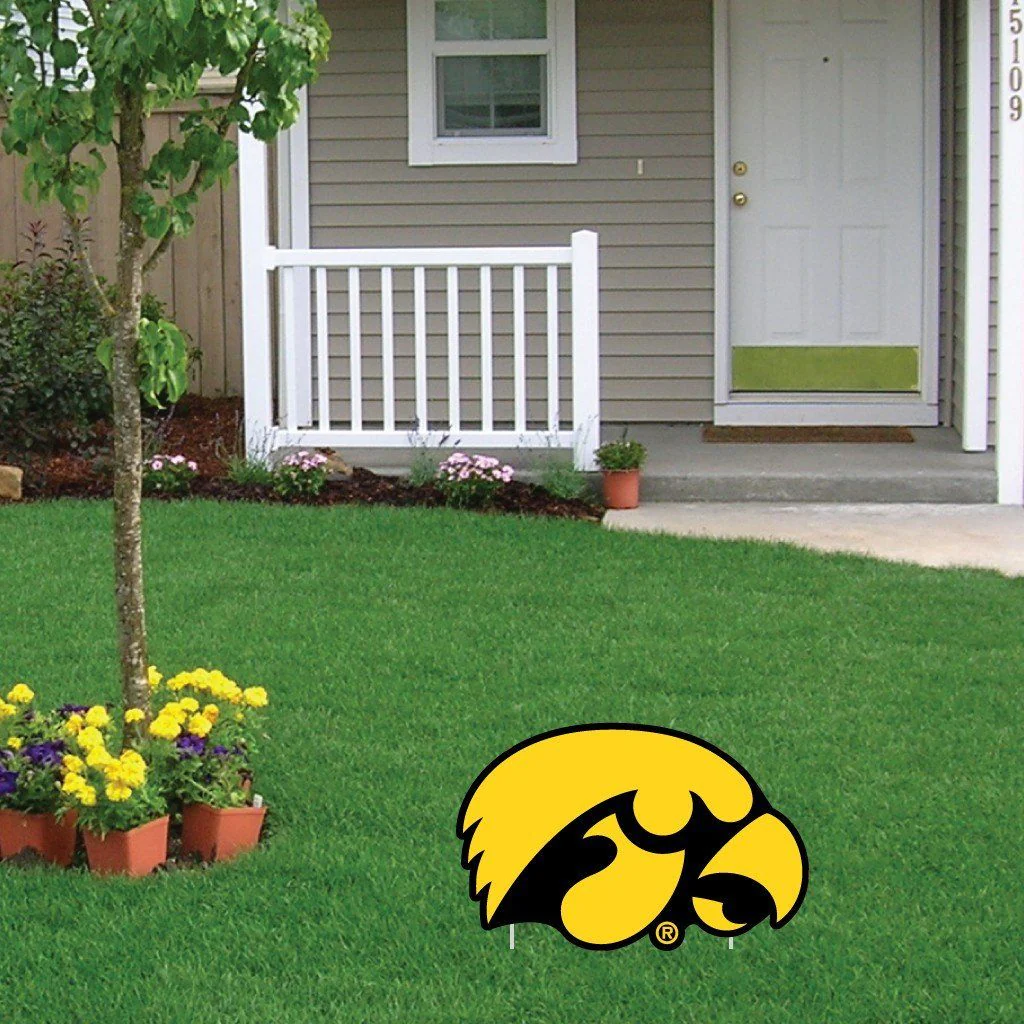 Iowa Hawkeyes 2'x3' Giant Birthday Greeting Card & Yard Sign - Image 5