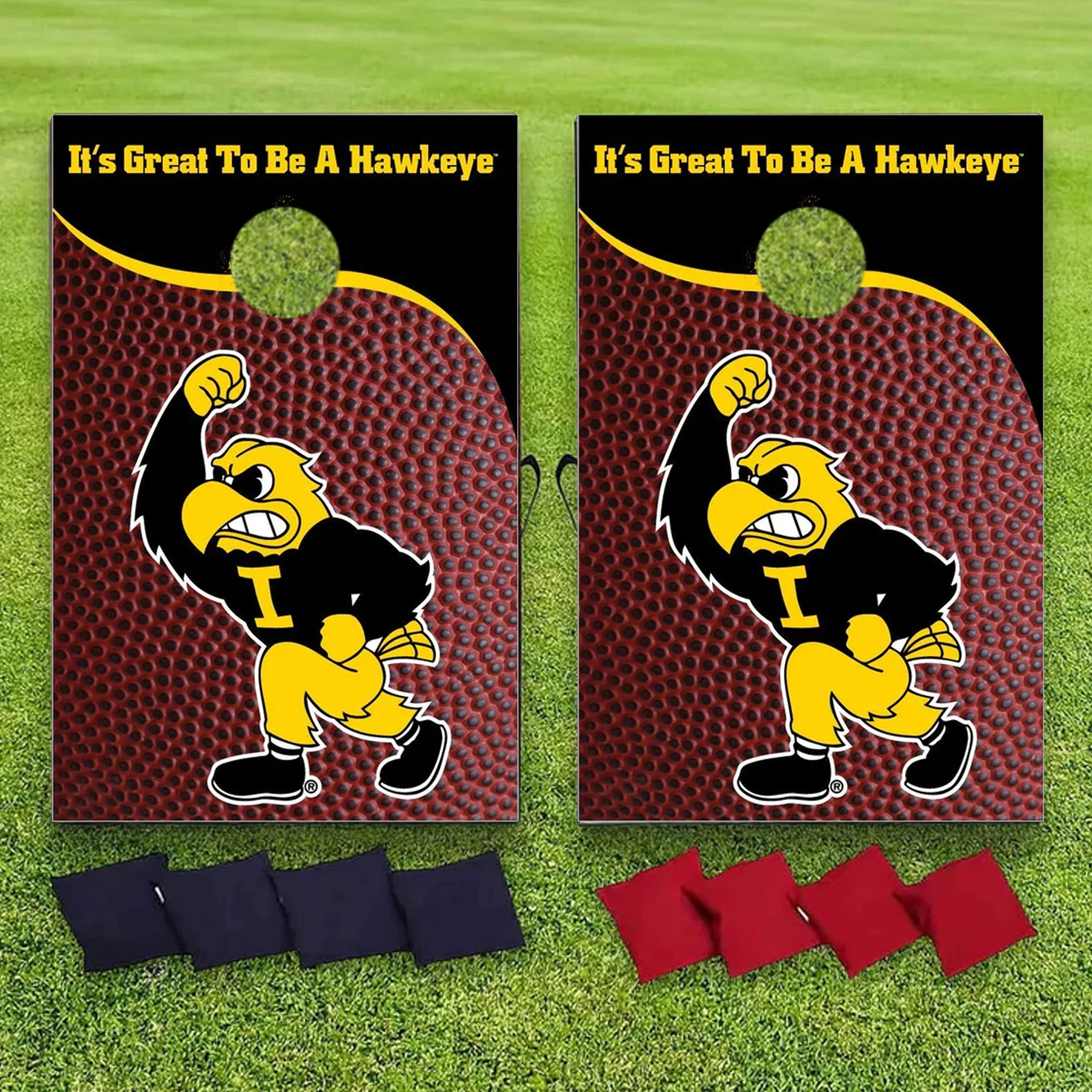 Iowa Hawkeyes Football Cornhole Bag Toss - Image 3