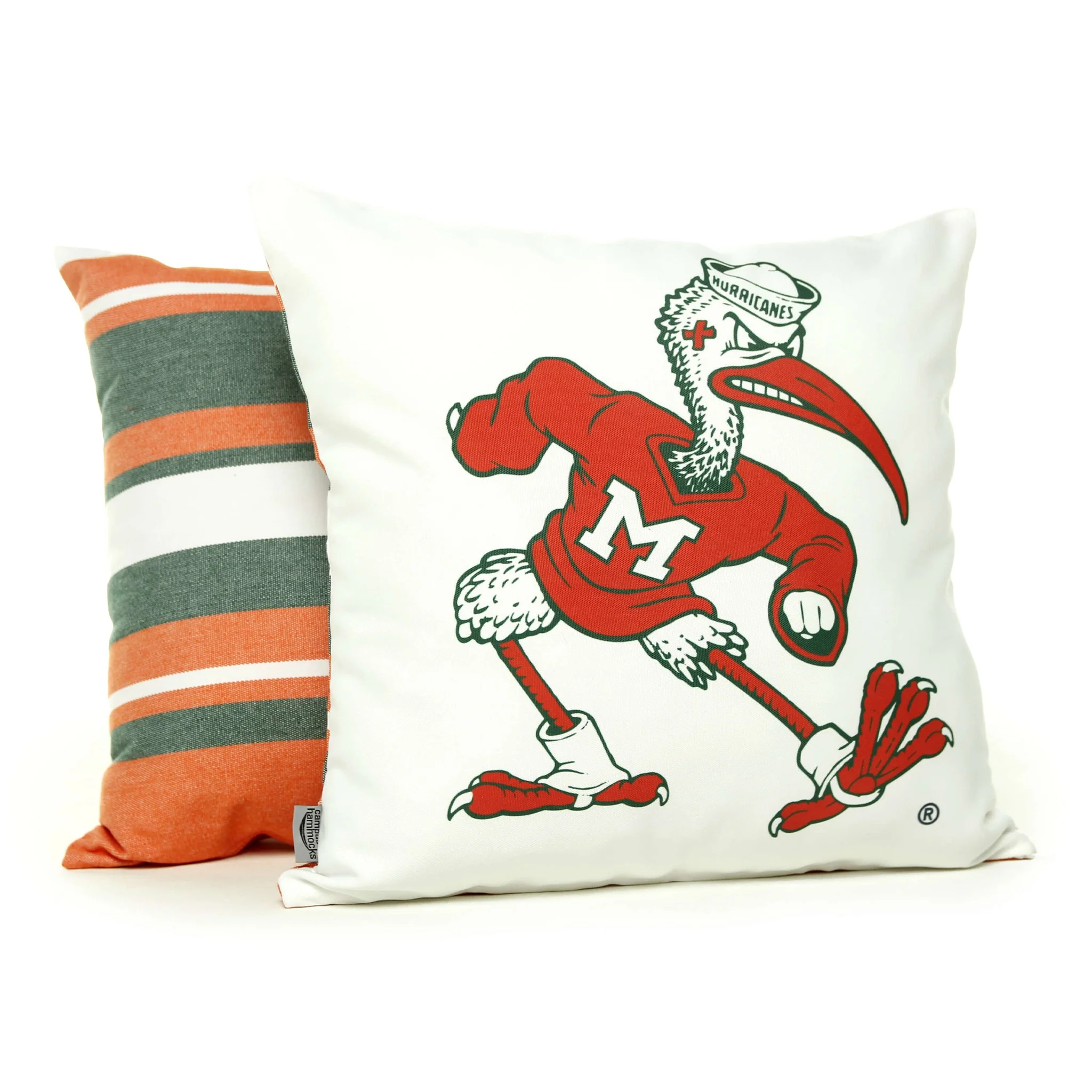 University of Miami Hurricanes Mascot Throw Pillow Cover - Image 5