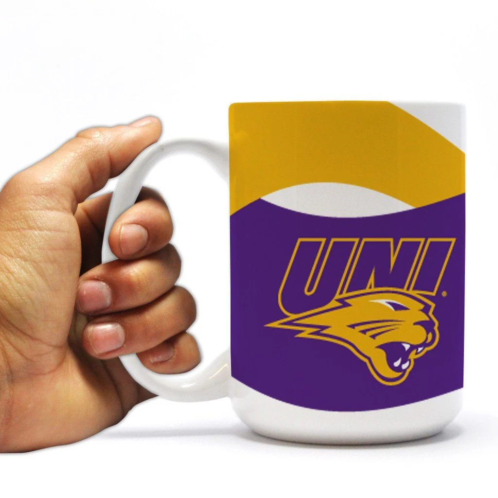 University of Northern Iowa 15oz Wave Coffee Mug