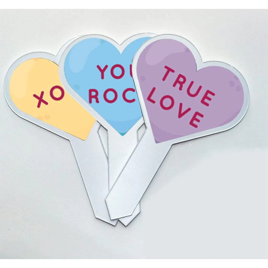Valentine's Day Cupcake Toppers - Assorted Pack - Image 2