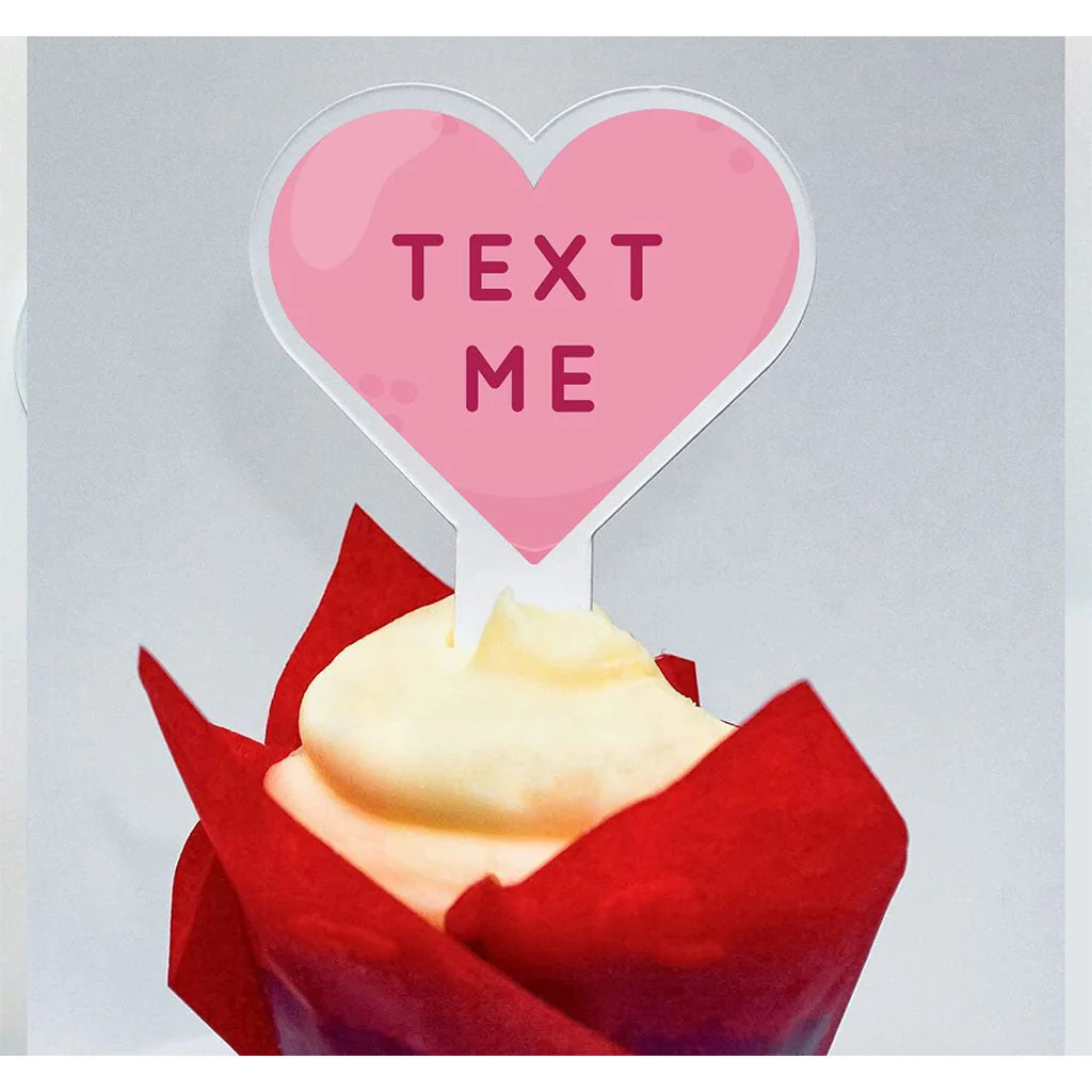 Valentine's Day Cupcake Toppers - Assorted Pack - Image 4