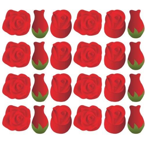 Valentine's Red Roses Yard Cards Set of 24 - Image 2