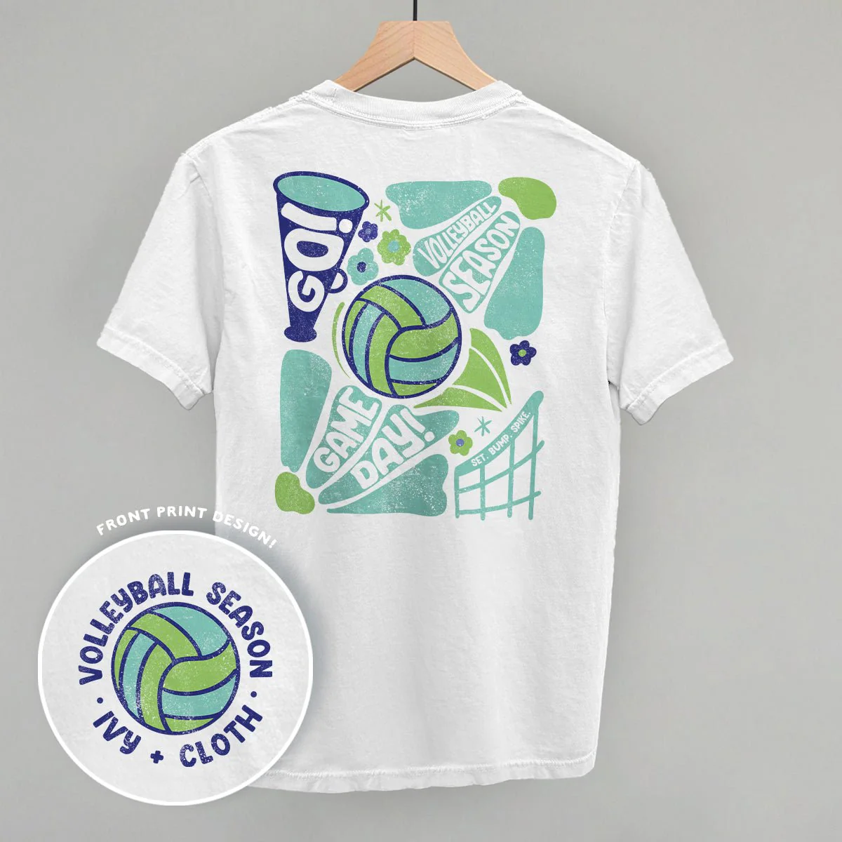 Volleyball Season Doodles (Back Print) - Image 3