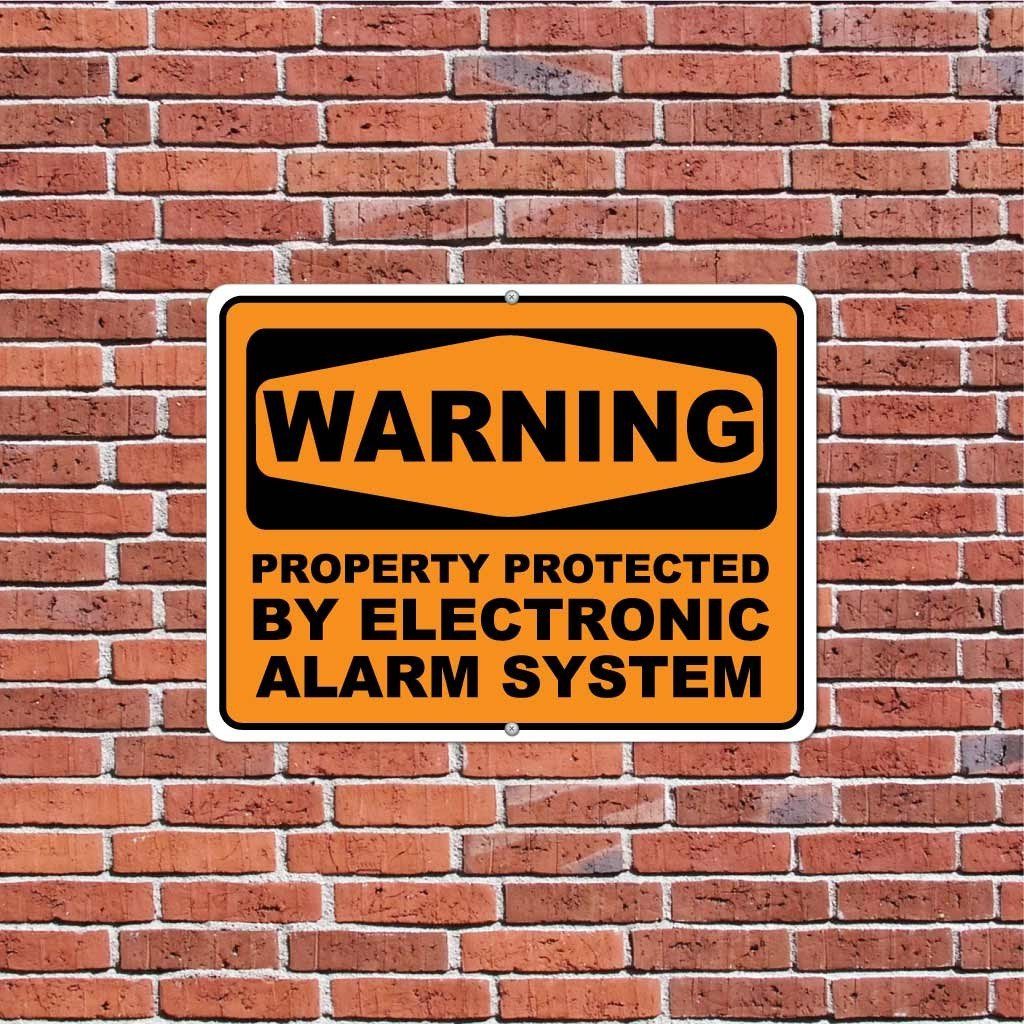 Property Protect by Alarm System Sign or Sticker - Image 5