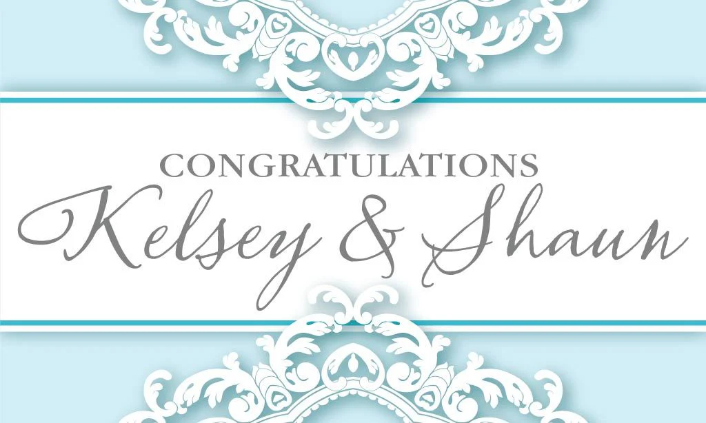 Custom Wedding Lace Banner - Image 2