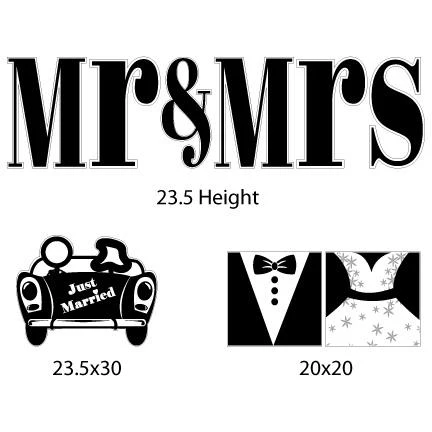 Wedding Day Yard Cards 9 piece set - Image 2