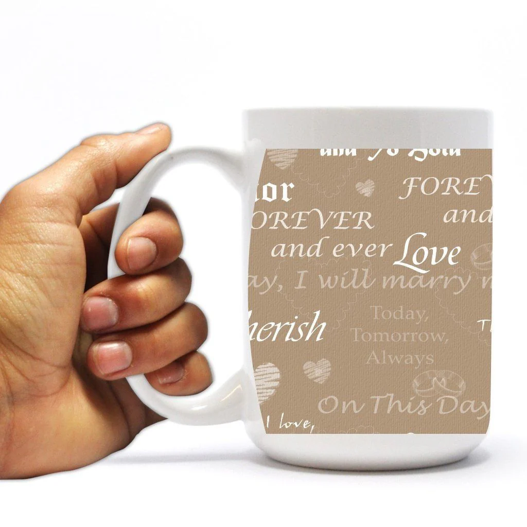 Wedding Gift 15oz Coffee Mug