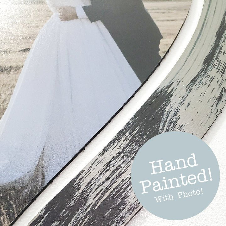 Wedding Heart Wall Decor with Custom Name and Photo - Image 3