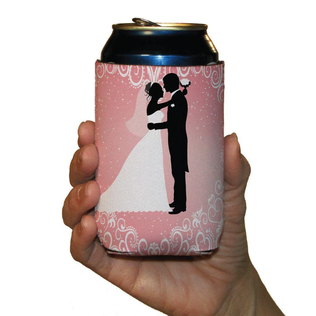 Wedding Themed Can Cooler Set - Image 4