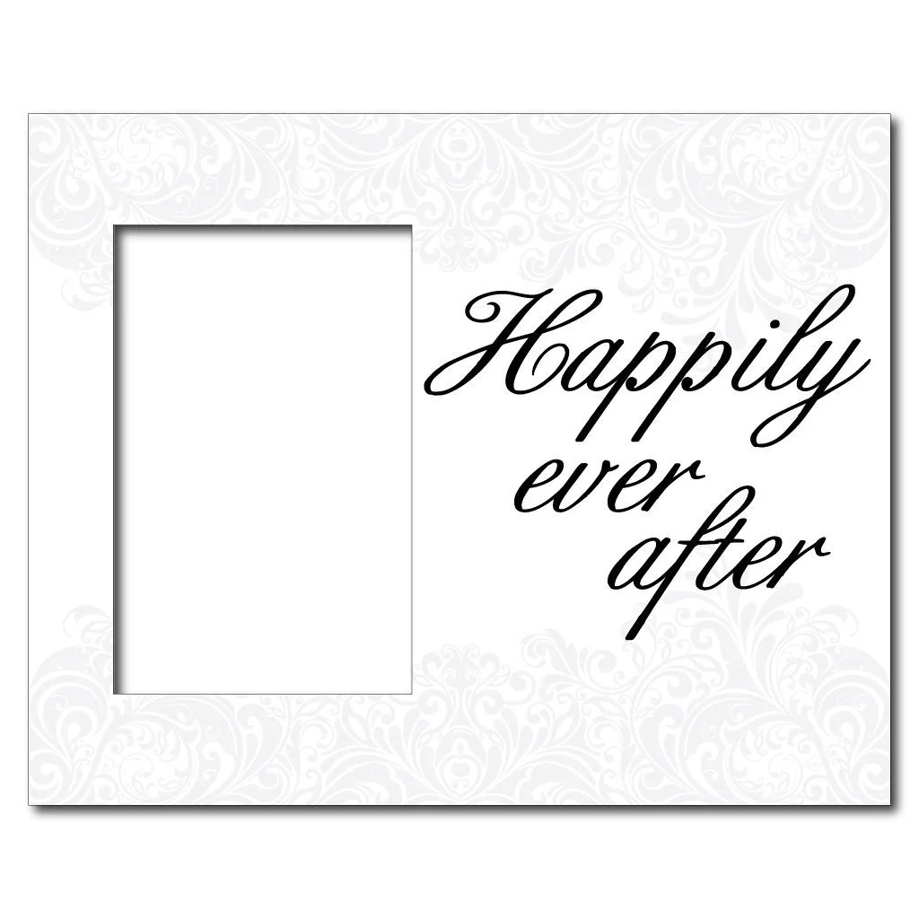 Happily Ever After Wedding Picture Frame - Image 2