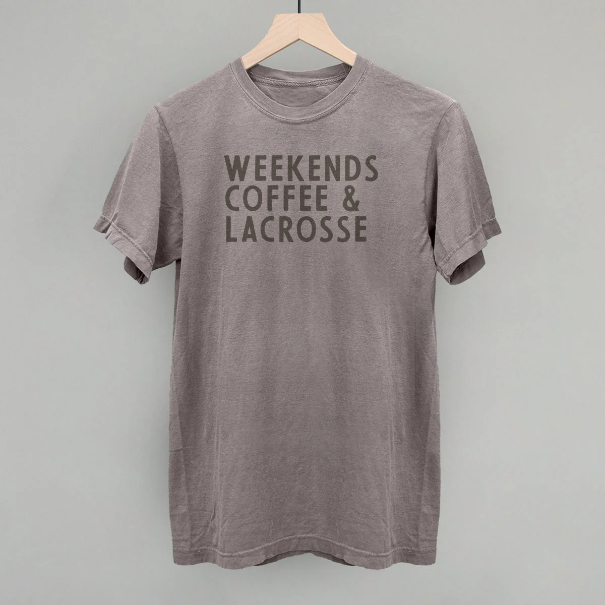 Weekends Coffee & Lacrosse T-shirt - Image 6