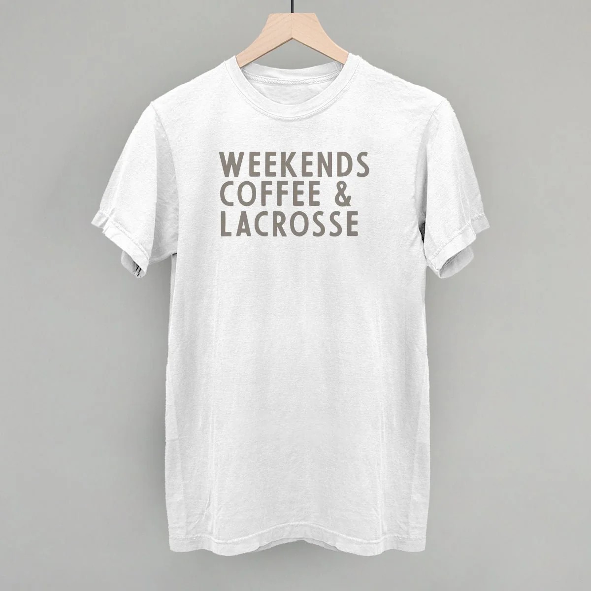 Weekends Coffee & Lacrosse T-shirt - Image 9