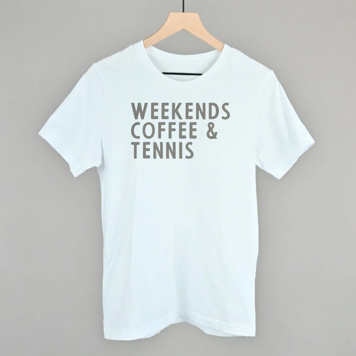 Weekends Coffee & Tennis Sweatshirt - Image 4