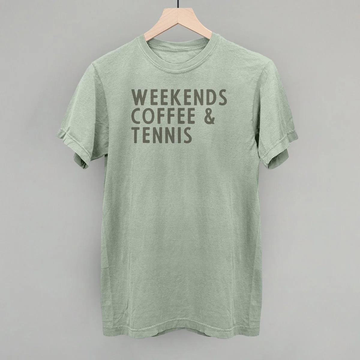 Weekends Coffee & Tennis Sweatshirt - Image 5