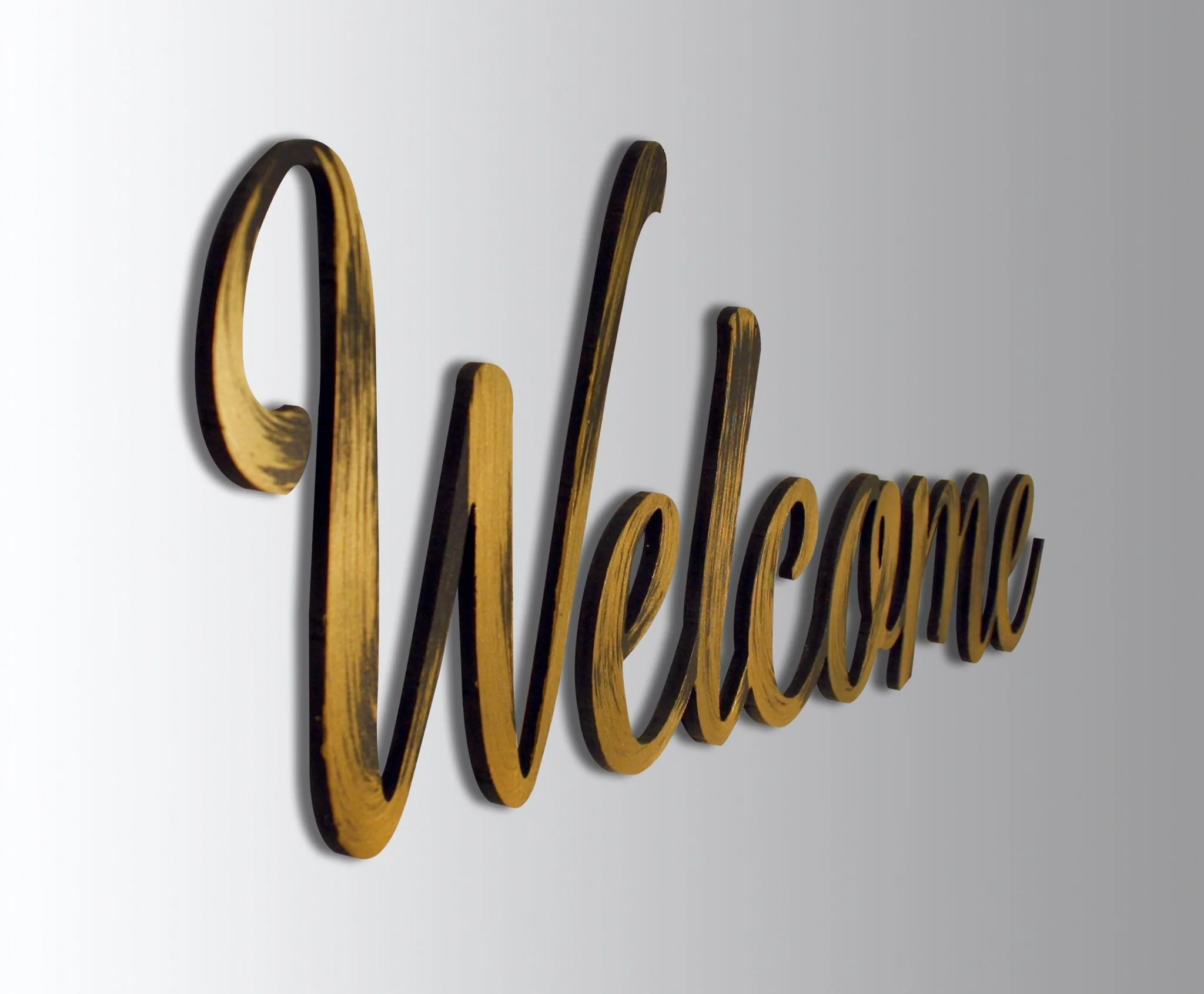 Hand Painted Script Welcome Wall Word - Image 3