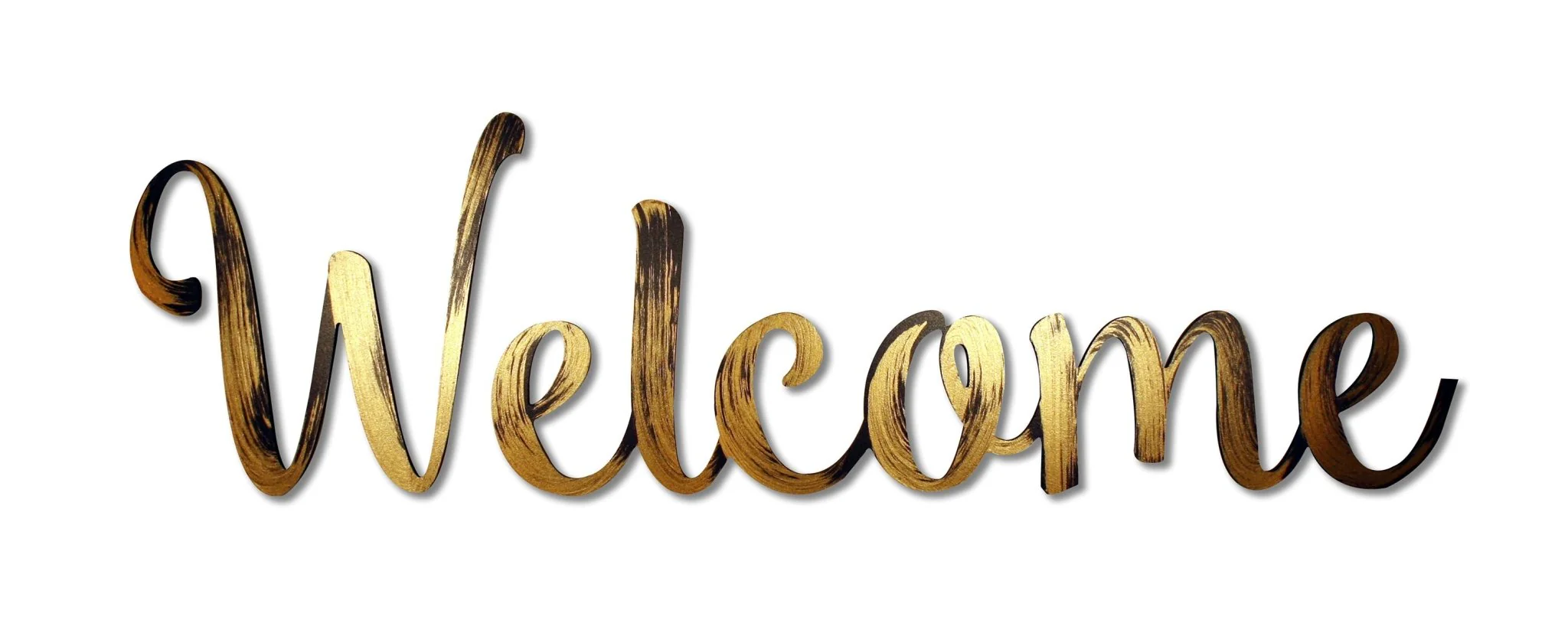 Hand Painted Script Welcome Wall Word - Image 5