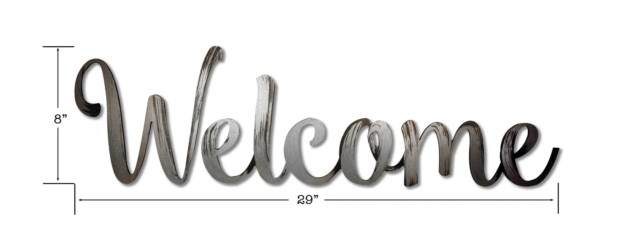 Hand Painted Script Welcome Wall Word - Image 6