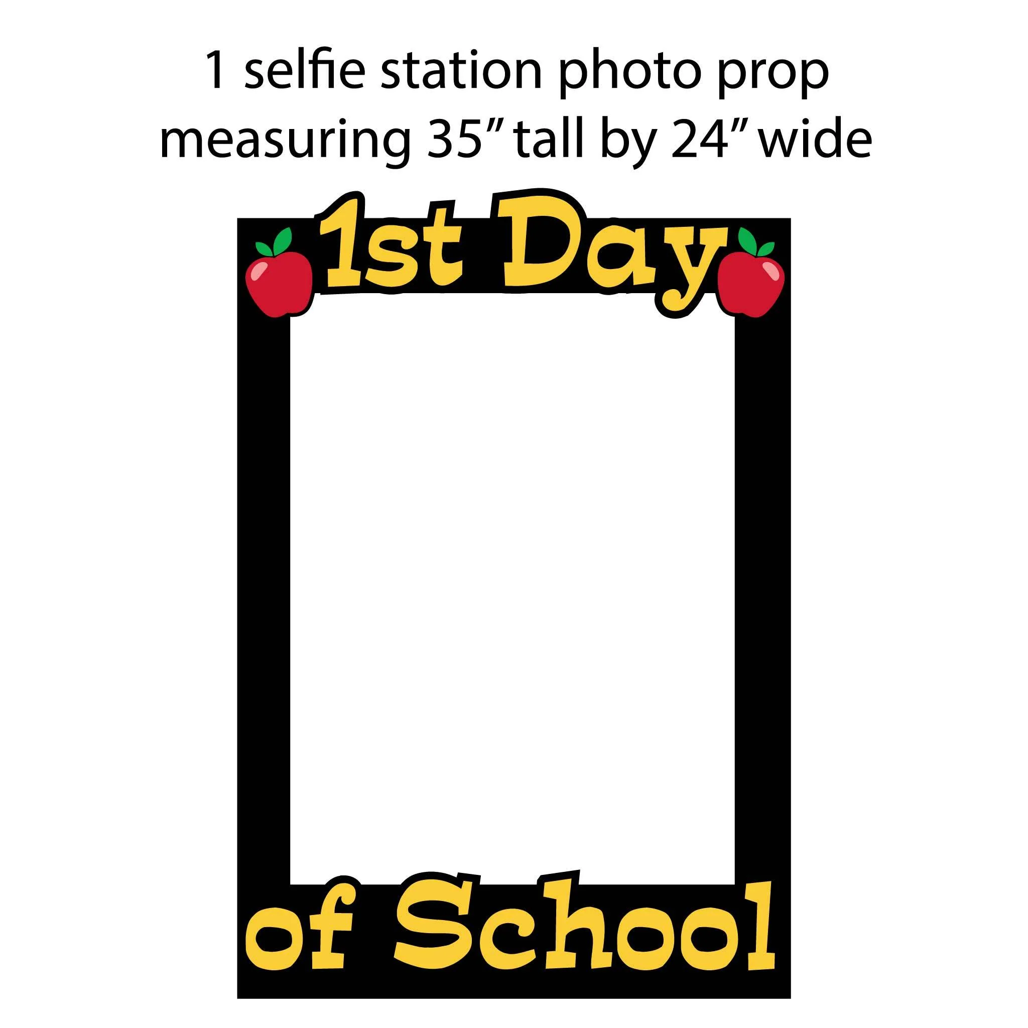 Welcome Back to School Yard Card with Photo Selfie Frame 29 piece set - Image 10