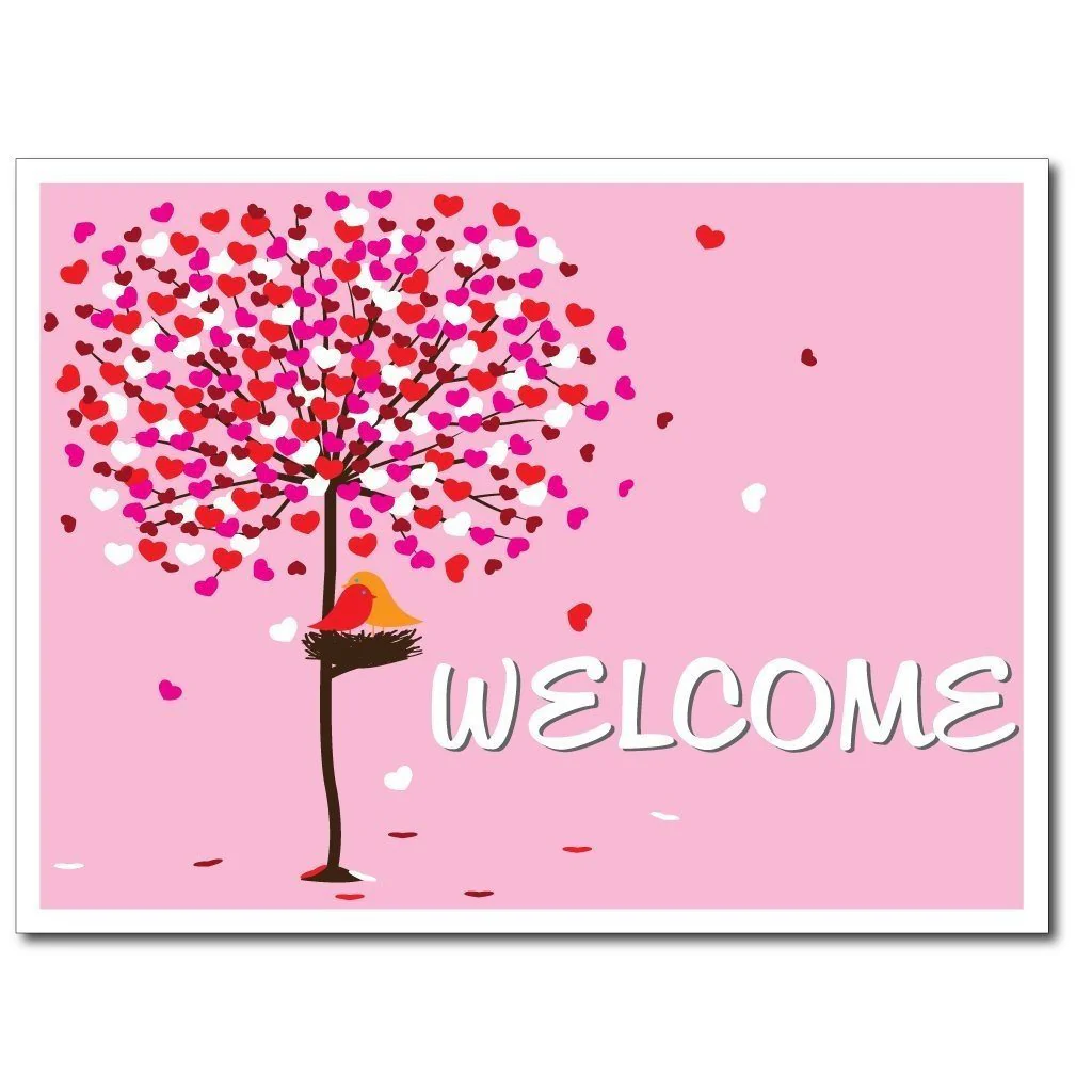 18"x24" Welcome Wedding Yard Sign - Image 2