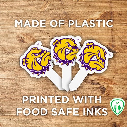 Western Illinois University Cupcake Toppers, Officially Licensed - Image 4