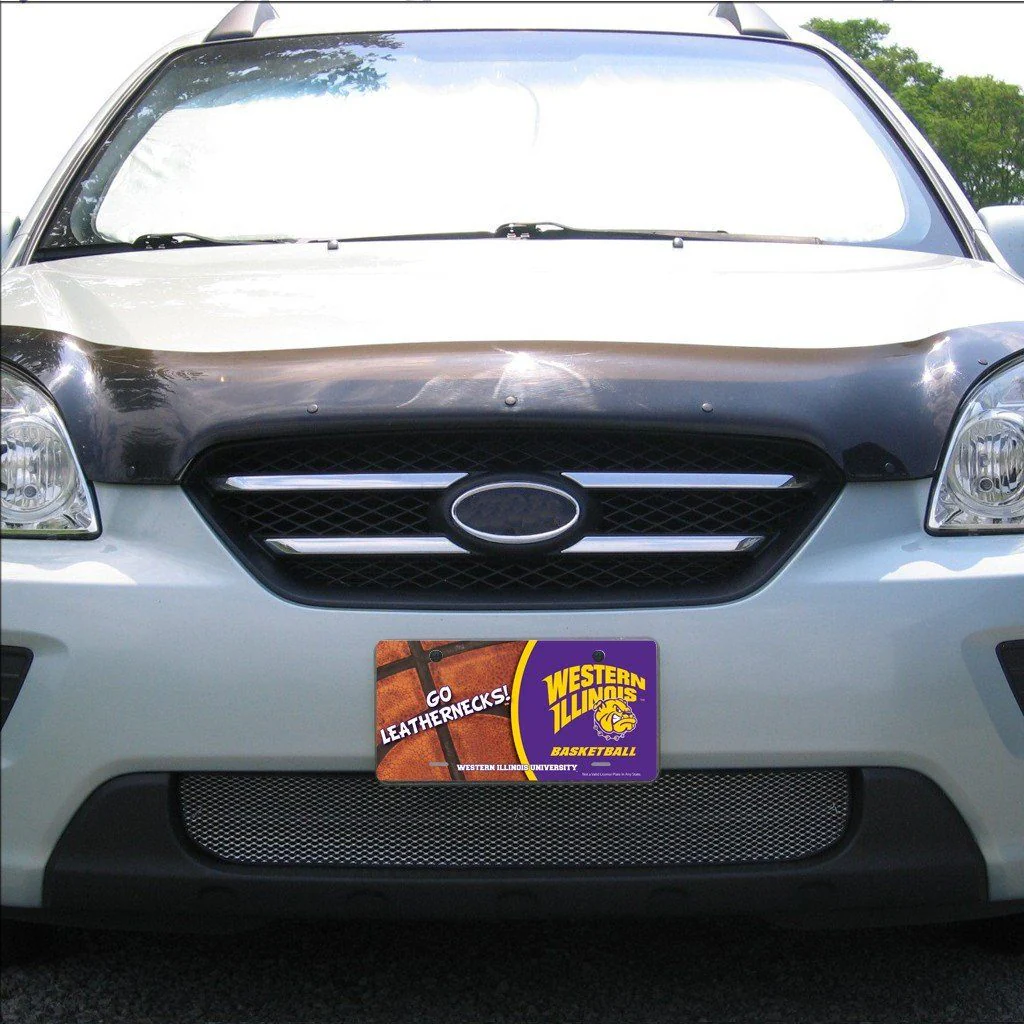 Western Illinois University Basketball License Plate - Image 2