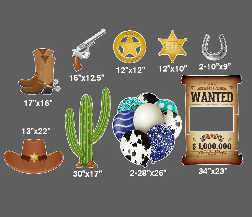 Western Yard Card Accessories - Image 2