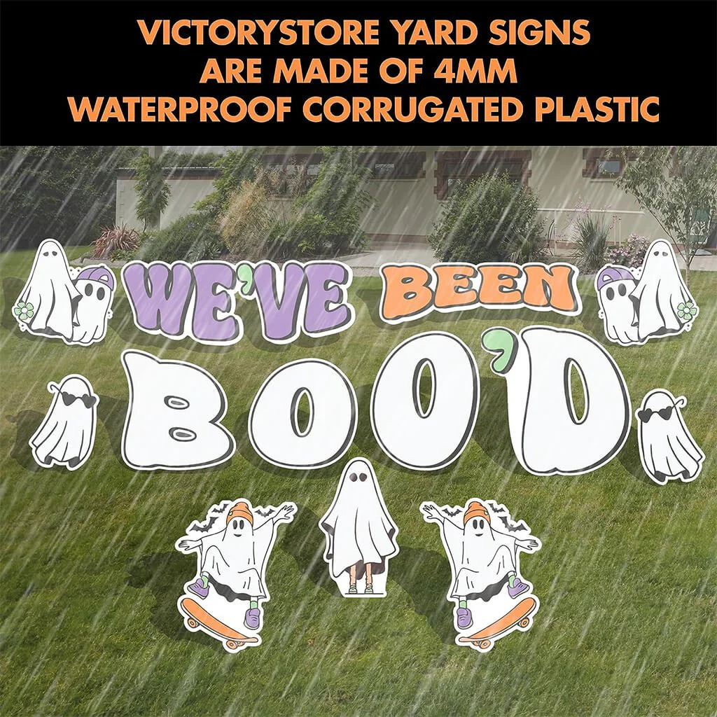 We've Been Boo'd' Yard Cards - 13 Pc Set - Image 3