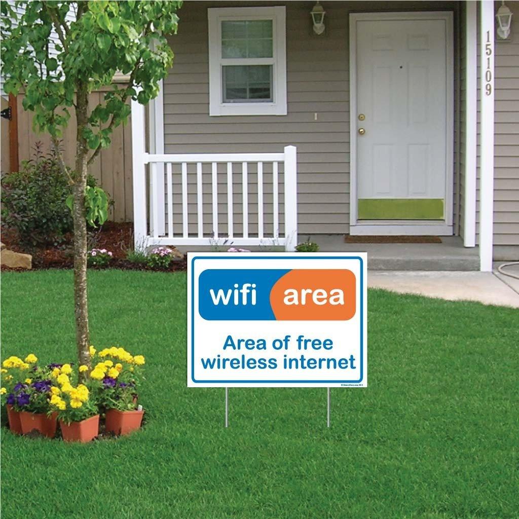 Wifi Area Sign or Sticker - #4 - Image 3