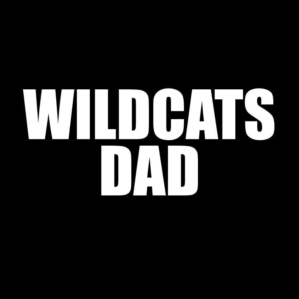 Wildcats Dad Black Folding Camping Chair - Image 2