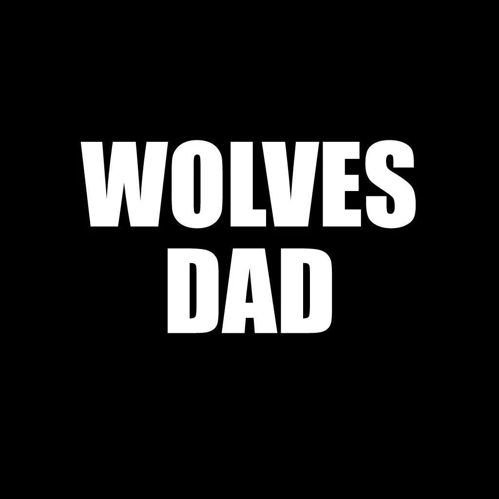 Wolves Parents Black Folding Camping Chair Set of 2 - Image 2