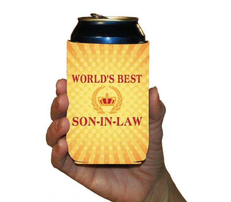 World's Best Son In Law Coffee Mug & Can Cooler Gift Pack - Image 4