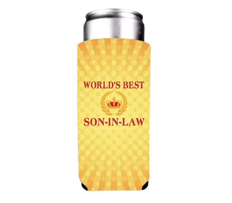World's Best Son In Law Coffee Mug & Can Cooler Gift Pack - Image 5