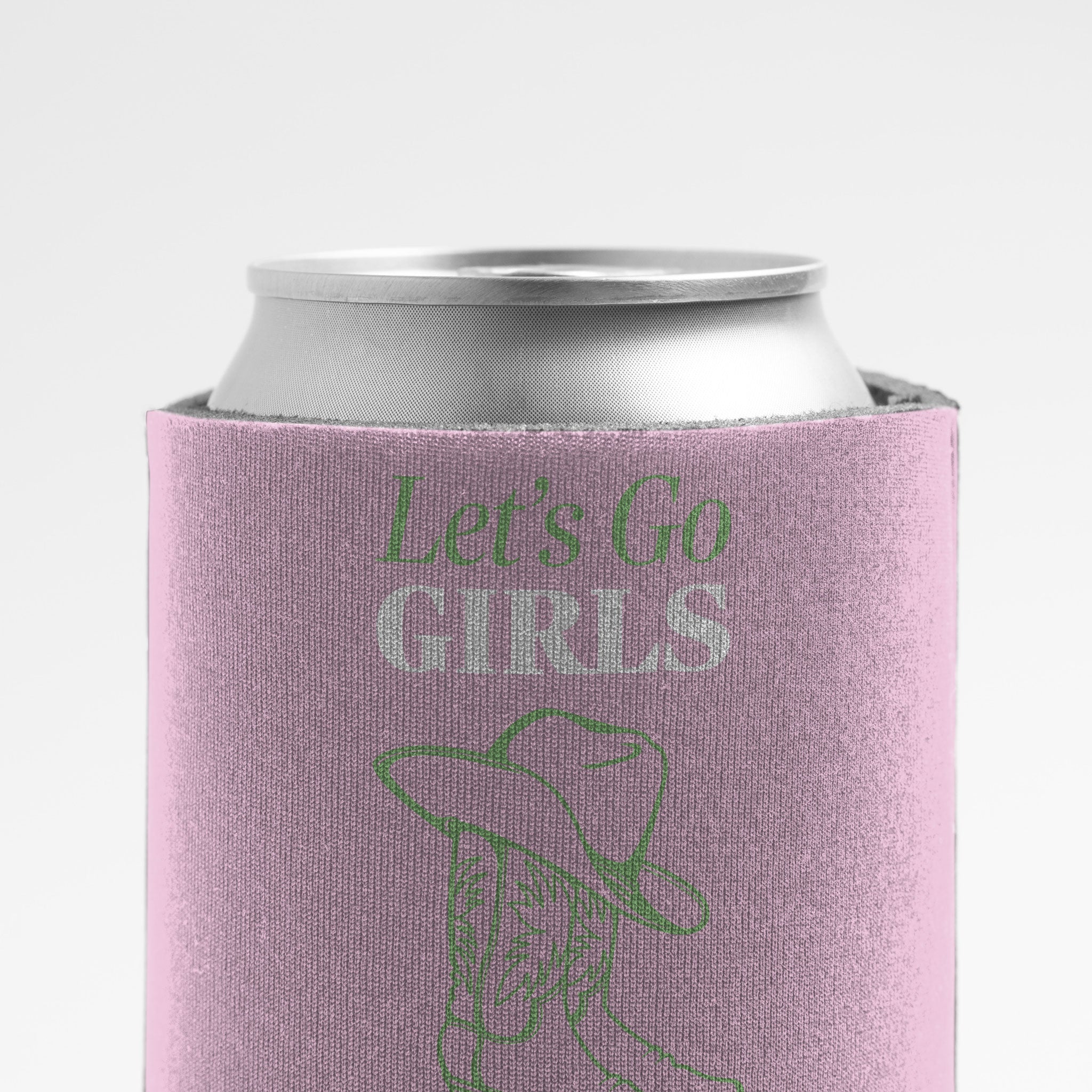 Yeehaw Bachelorette Can Coolers – Let’s Go Girls (6-Pack) - Image 4