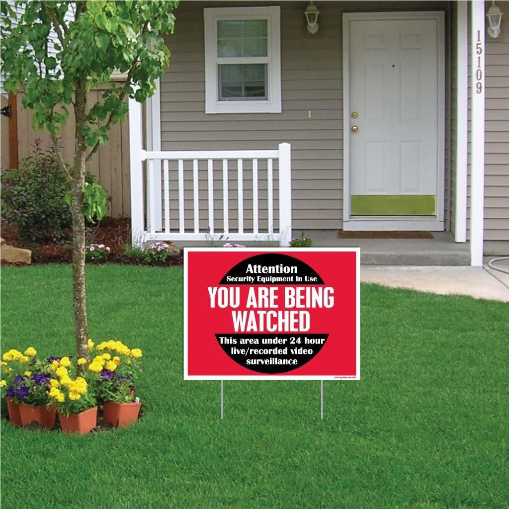 You Are Being Watched Security Surveillance Sign or Sticker - Image 3