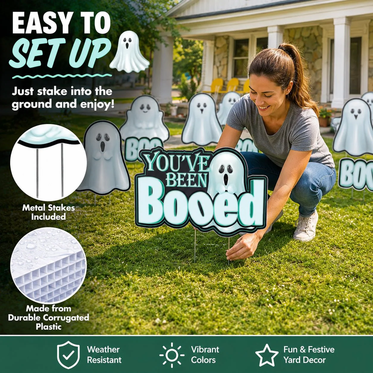 You've Been Booed - Ghostly Halloween Party - 11 Pieces - Boogram - Image 3