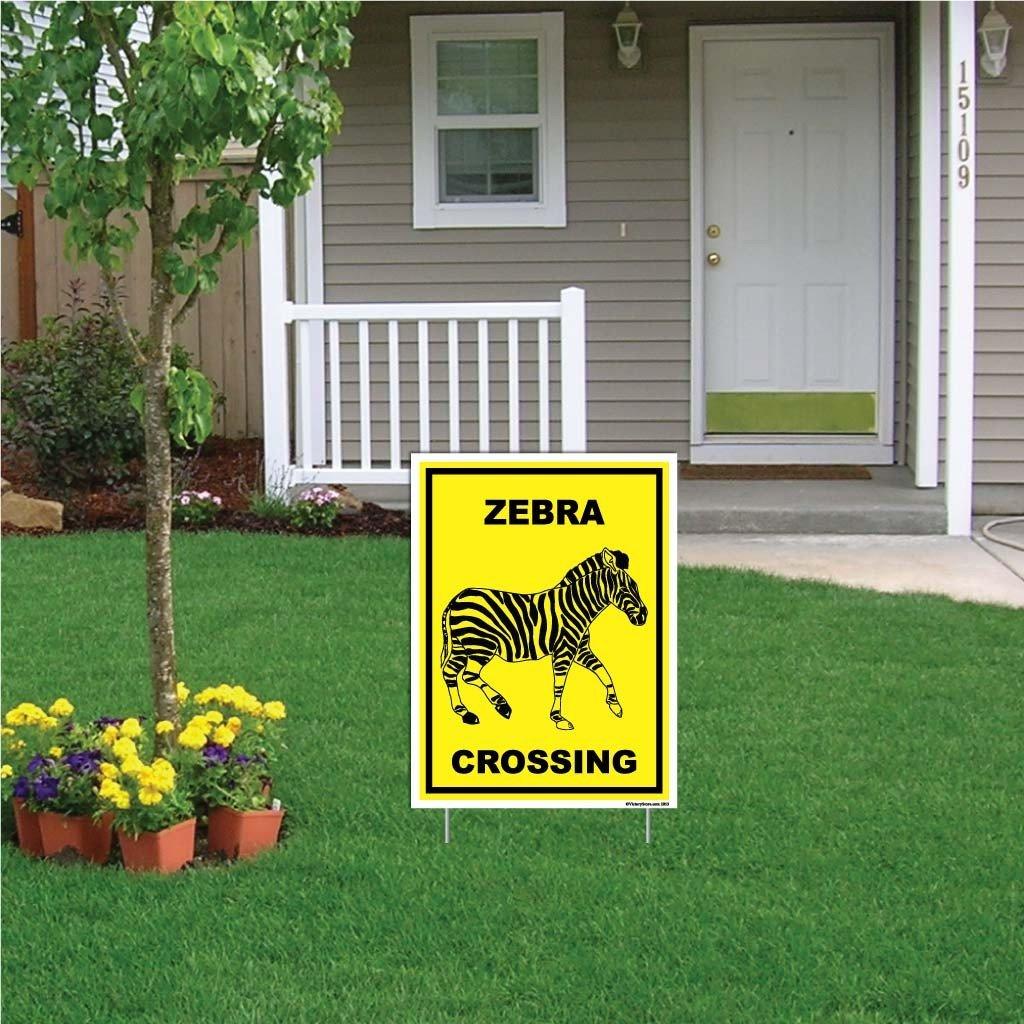 Zebra Crossing Sign or Sticker - Image 5
