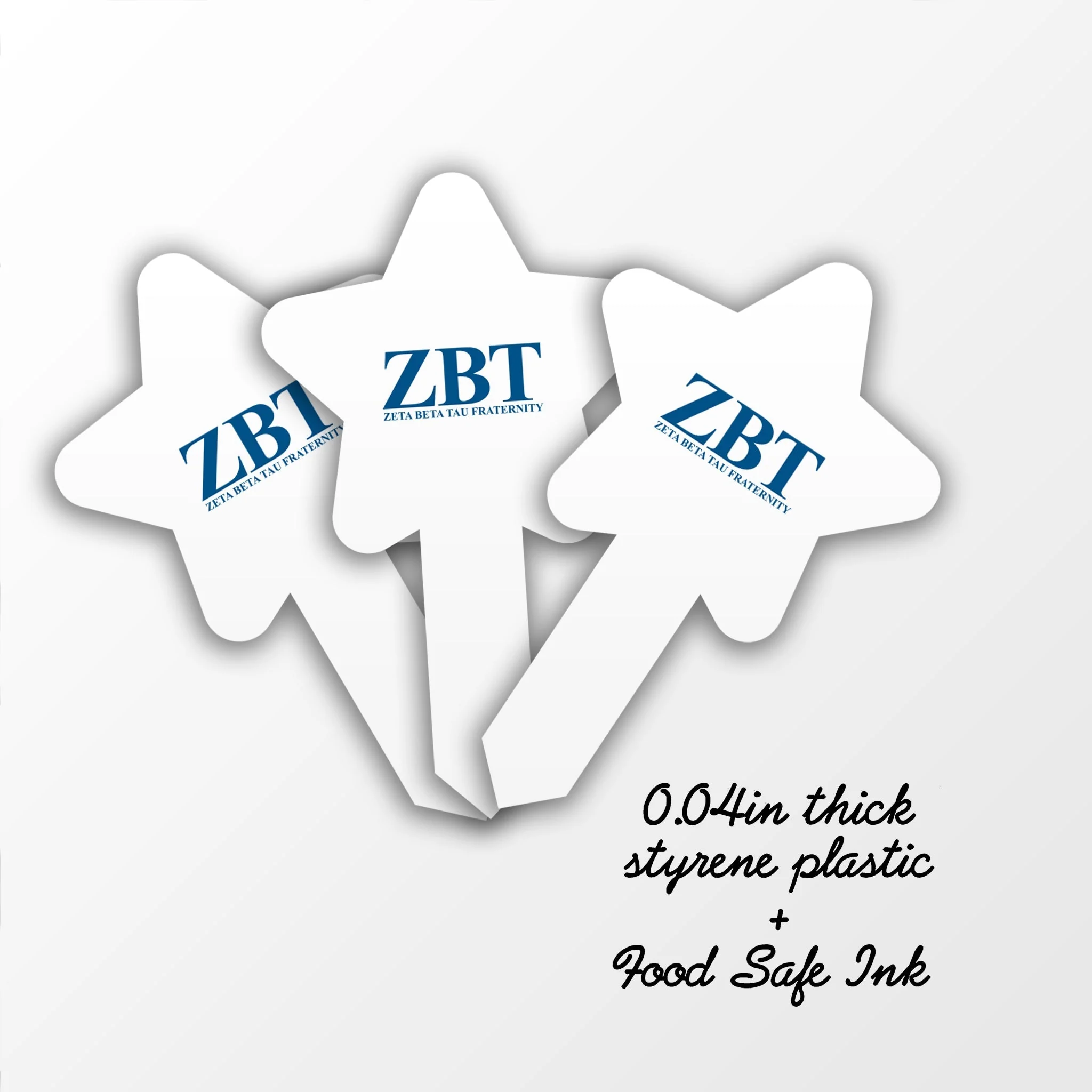 Zeta Beta Tau Cupcake Toppers - Image 2