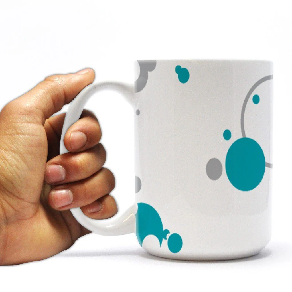 Zeta Tau Alpha 15oz Bubbles Coffee Mug - Image 2